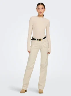 ONLBLUSH Mittlere Taille Gerade geschnitten Jeans
