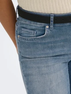 ONLBLUSH Mittlere Taille Gerade geschnitten Jeans