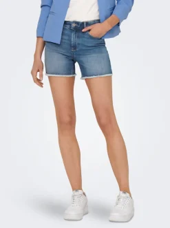 ONLBLUSH Mittlere Taille Normal geschnitten Jeans-Shorts