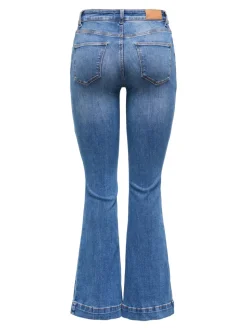 ONLBLUSH Mittlere Taille Retro-Fit, ausgestellt Jeans