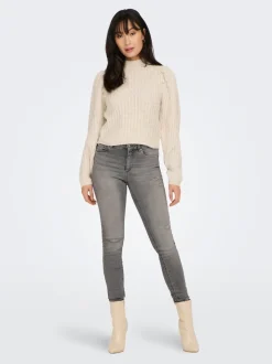 ONLBLUSH Mittlere Taille Skinny Fit Knöchellang Jeans