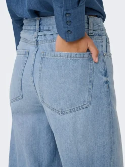 ONLBROOME Hohe Taille Weiter Beinschnitt Jeans