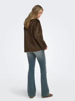 ONLCAROLINA Jacke aus faux Wildleder