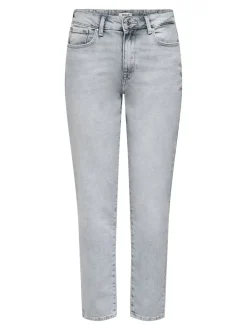 ONLEMILY Ankel Hohe Taille Gerade geschnitten Jeans