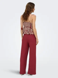 ONLERIKKA Weiter Beinschnitt Hose mit weitem Beinschnitt