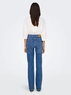 ONLEVERLY Mittlere Taille Ausgestellt Jeans