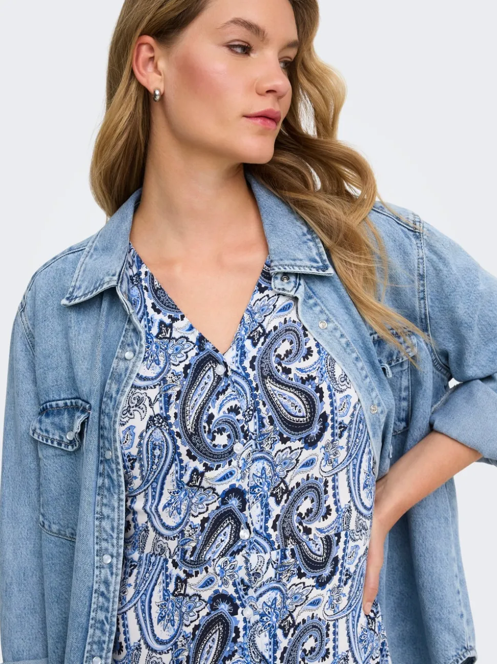 ONLEVIDA Kurzes Kleid