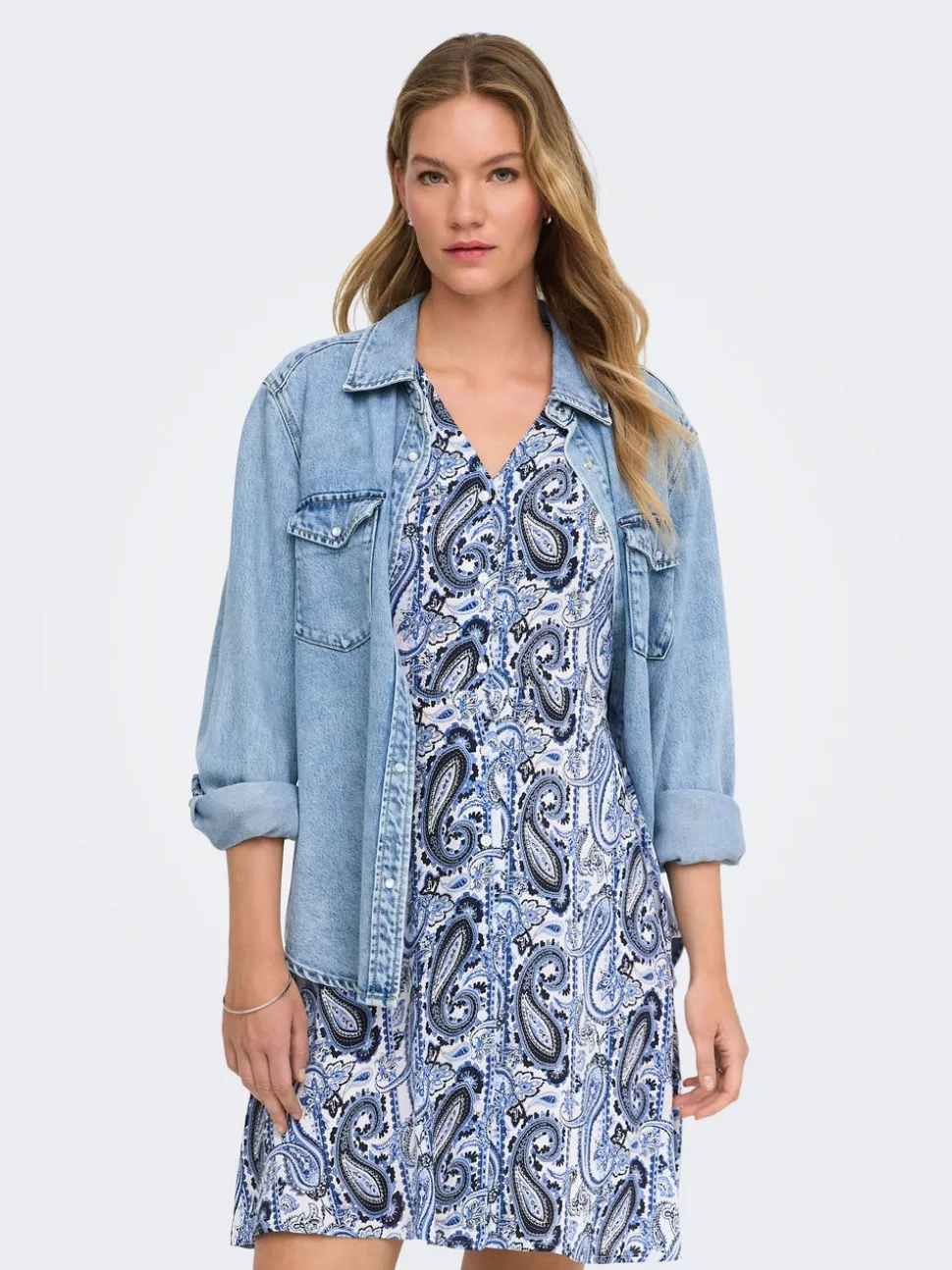 ONLEVIDA Kurzes Kleid