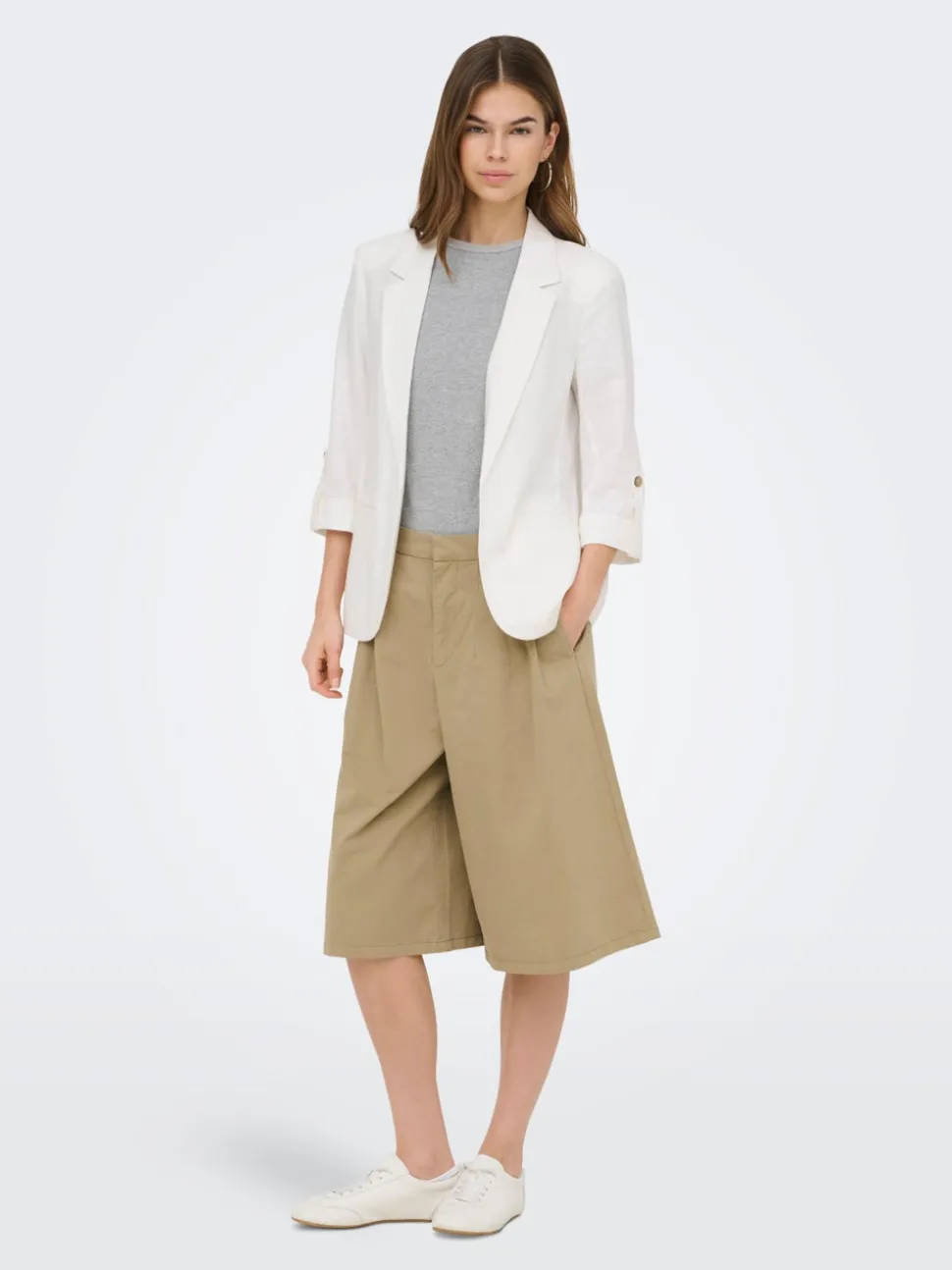 ONLGOA Leinen Blazer