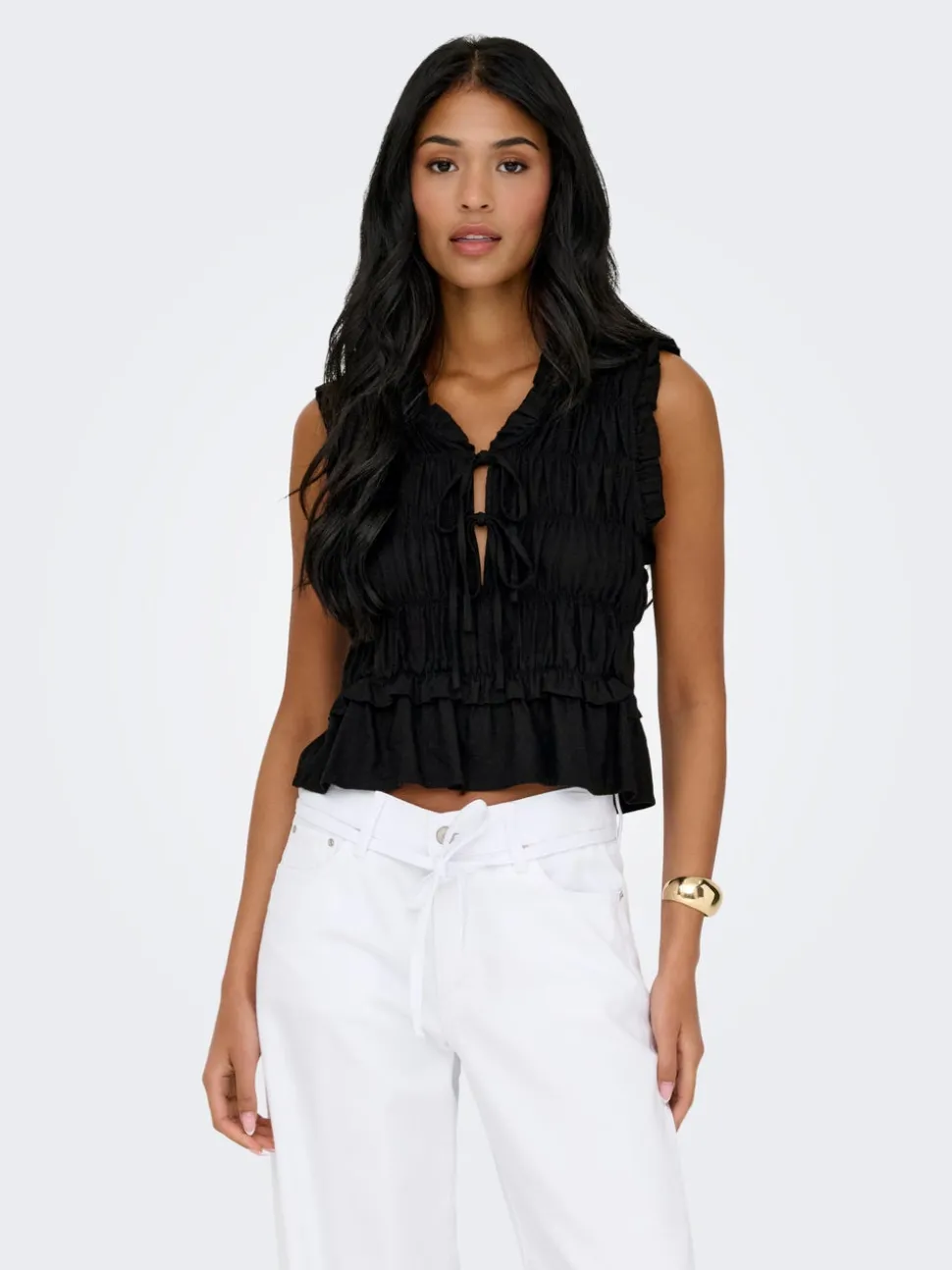 ONLGOA Leinen Bluse