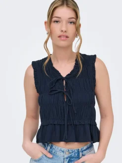 ONLGOA Leinen Bluse