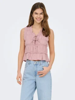 ONLGOA Leinen Bluse