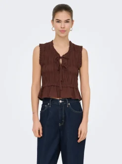 ONLGOA Leinen Bluse