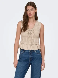 ONLGOA Leinen Bluse