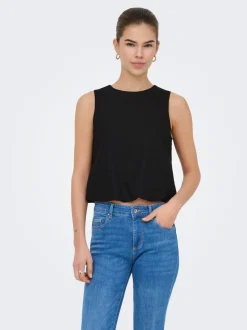 ONLGOA Leinen Top