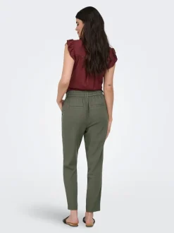 ONLGOA-POPTRASH Komfort Fit Leinen Hose