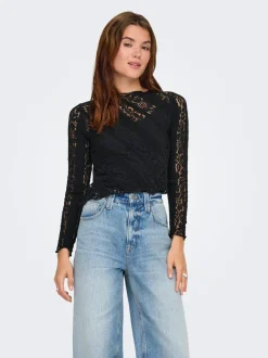 ONLIRENE Gesmoktes Top