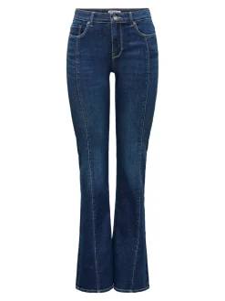 ONLLUSH Mittlere Taille Retro-Fit, ausgestellt Jeans