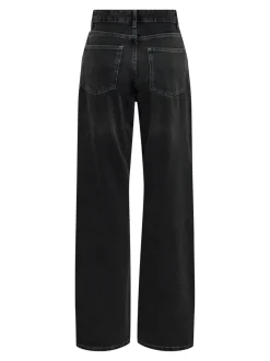 ONLMADDIE-O Hohe Taille Weiter Beinschnitt Jeans