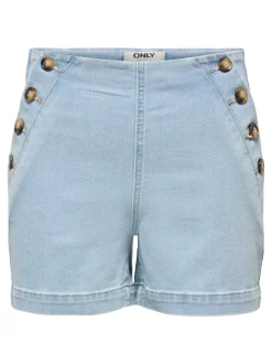 ONLMADELINE Hohe Taille Normal geschnitten Jeans-Shorts