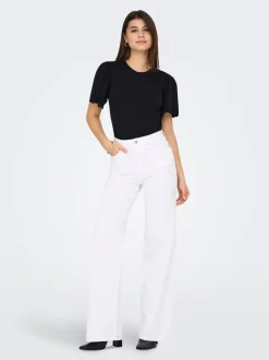 ONLMADISON Hohe Taille Weiter Beinschnitt Jeans