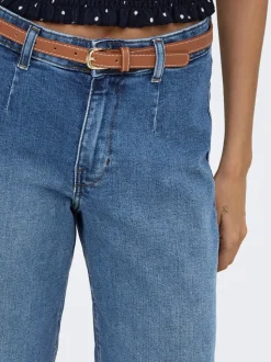 ONLMADISON Hohe Taille Weiter Beinschnitt Jeans