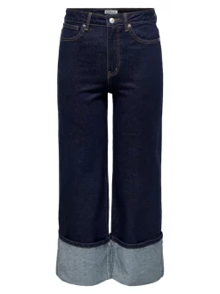 ONLMADISON Hohe Taille Weiter Beinschnitt Jeans