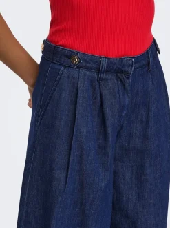 ONLPOSE Hohe Taille Weiter Beinschnitt Jeans