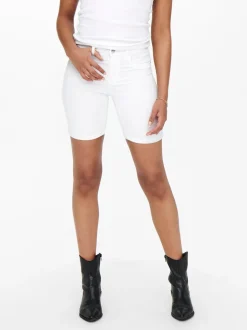 ONLRAIN Mittlere Taille Eng anliegend Jeans-Shorts