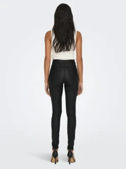 ONLROYAL Skinny Fit Kunstlederhosen