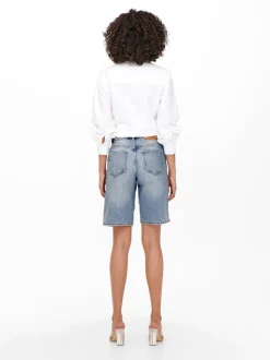 ONLSONNY Hohe Taille Normal geschnitten Jeans-Shorts
