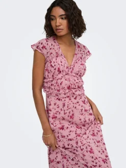 ONLVALDA Langes Kleid