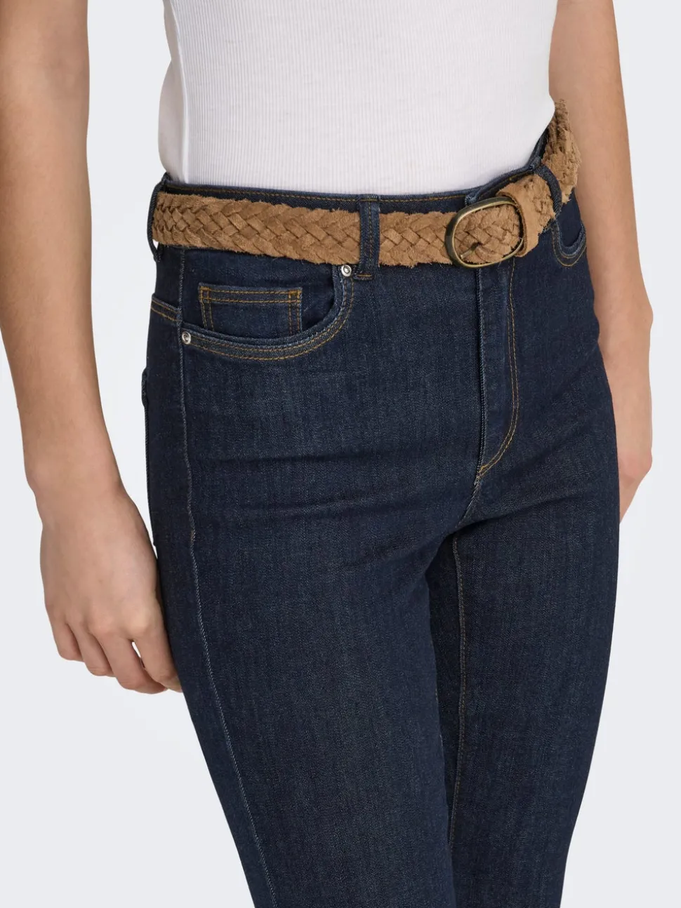 ONLWAUW Hohe Taille Flared Jeans