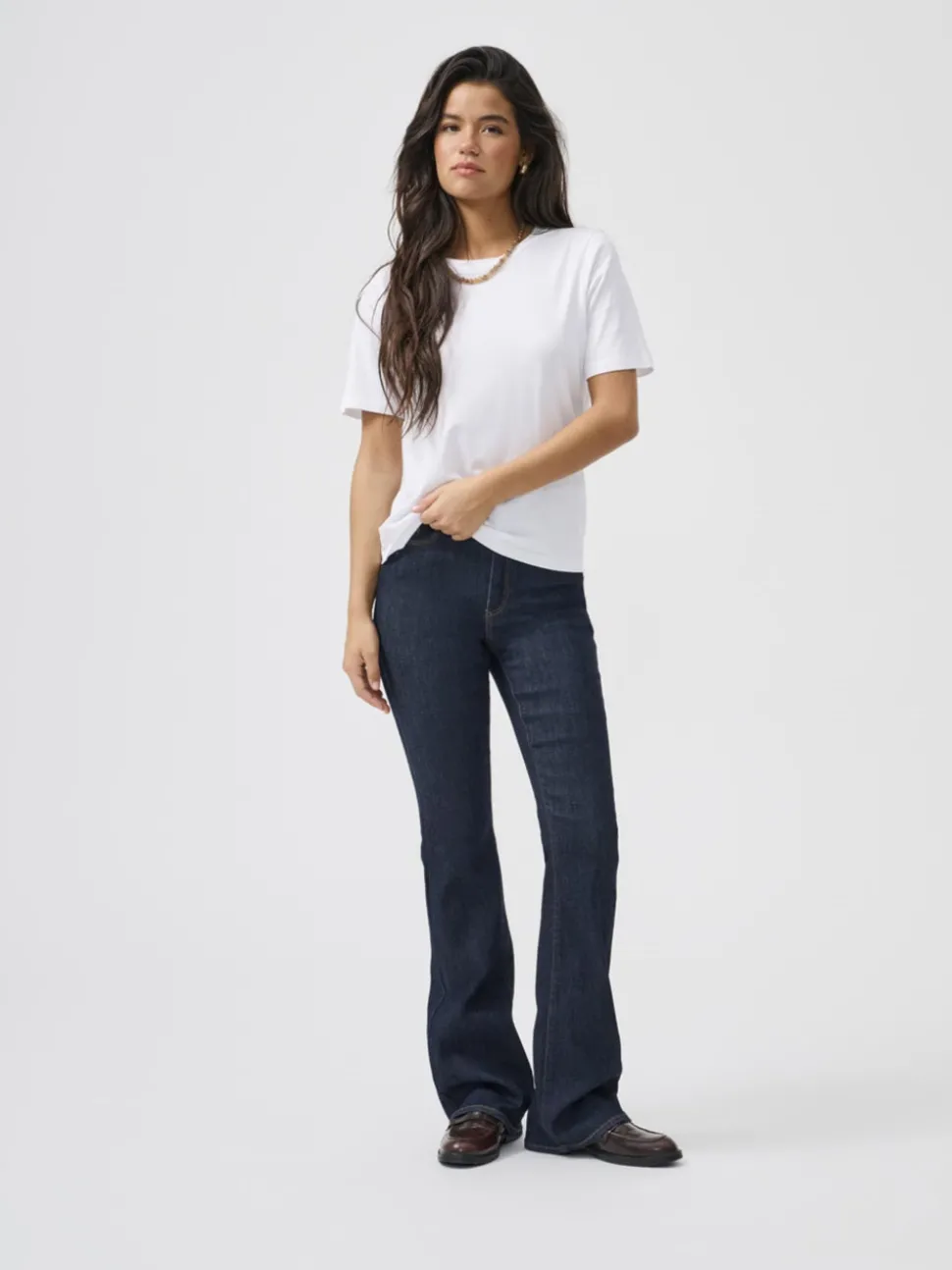 ONLWAUW Hohe Taille Flared Jeans