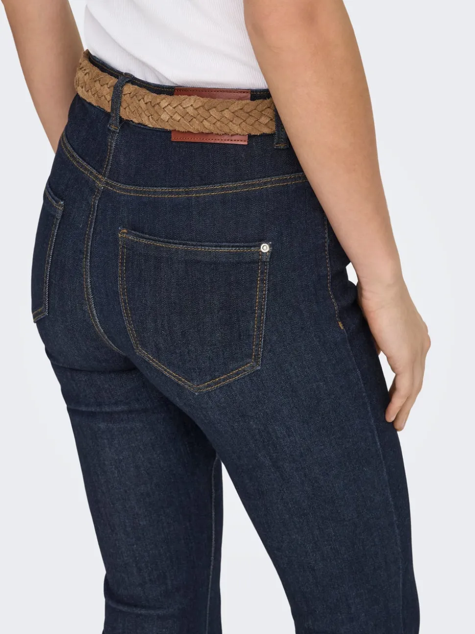 ONLWAUW Hohe Taille Flared Jeans