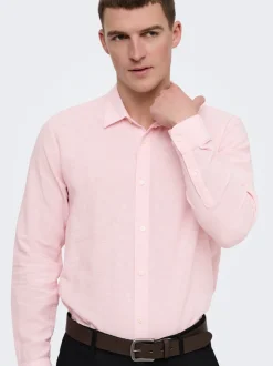 ONSCAIDEN Leinen Hemd