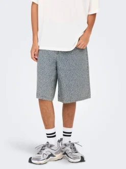 ONSCARL Mittlere Taille Ballon Schnitt 5-Pocket-Shorts