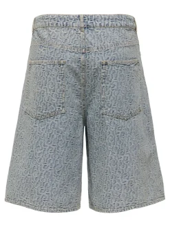 ONSCARL Mittlere Taille Ballon Schnitt 5-Pocket-Shorts
