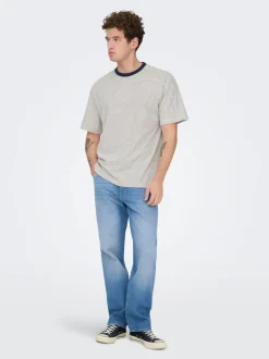 ONSEDGE Mid Rise Gerade geschnitten Jeans