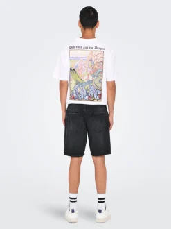 ONSEDGE Mid Rise Gerade geschnitten Shorts