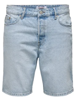 ONSEDGE Mittlere Taille Gerade geschnitten Shorts
