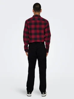 ONSEDGE Mittlere Taille Gerade geschnitten Jeans