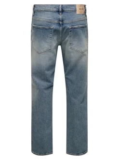 ONSEDGE Mittlere Taille Gerade geschnitten Jeans