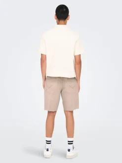 ONSEDGE Mittlere Taille Gerade geschnitten Shorts