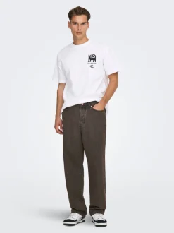 ONSFADE Mid Rise Locker geschnitten Jeans
