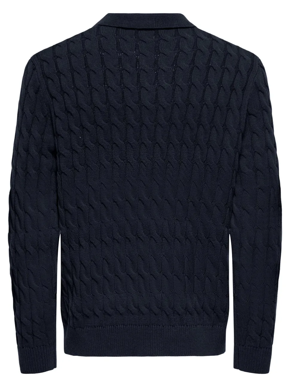 ONSKICKER Gestricktes Poloshirt