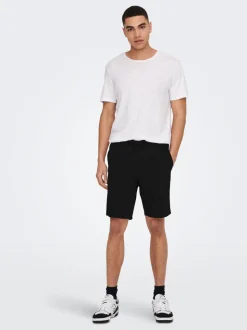 ONSLINUS Normal geschnitten Leinen Shorts