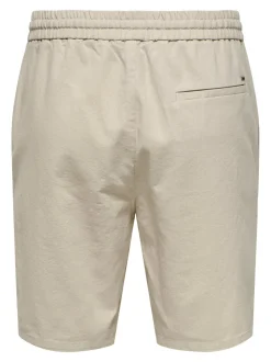 ONSLINUS Normal geschnitten Leinen Shorts