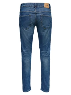 ONSLOOM Mid Rise Slim Fit Jeans