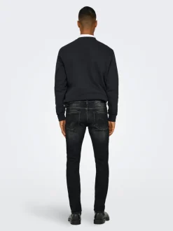ONSLOOM Niedrige Taille Slim Fit Jeans